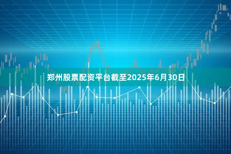 郑州股票配资平台截至2025年6月30日